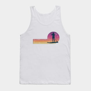 Vintage and Retro Look SUP Paddle Board Tank Top